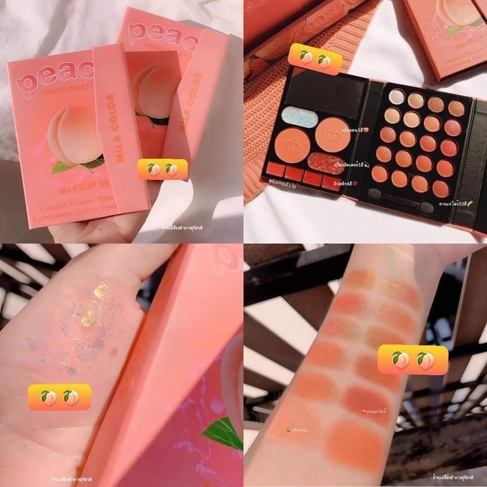 Bộ Trang Điểm Ví Makeup PEACH MILA COLOR Trúc Cosmetics | BigBuy360 - bigbuy360.vn