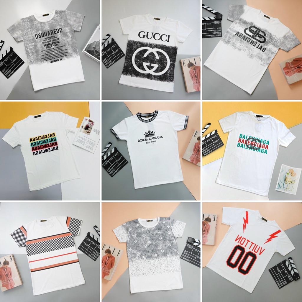 💥Áo Thun Nam Cổ Tròn Cao Cấp Tay Ngắn chất cotton bề mặt vải mềm mịn thoáng mát