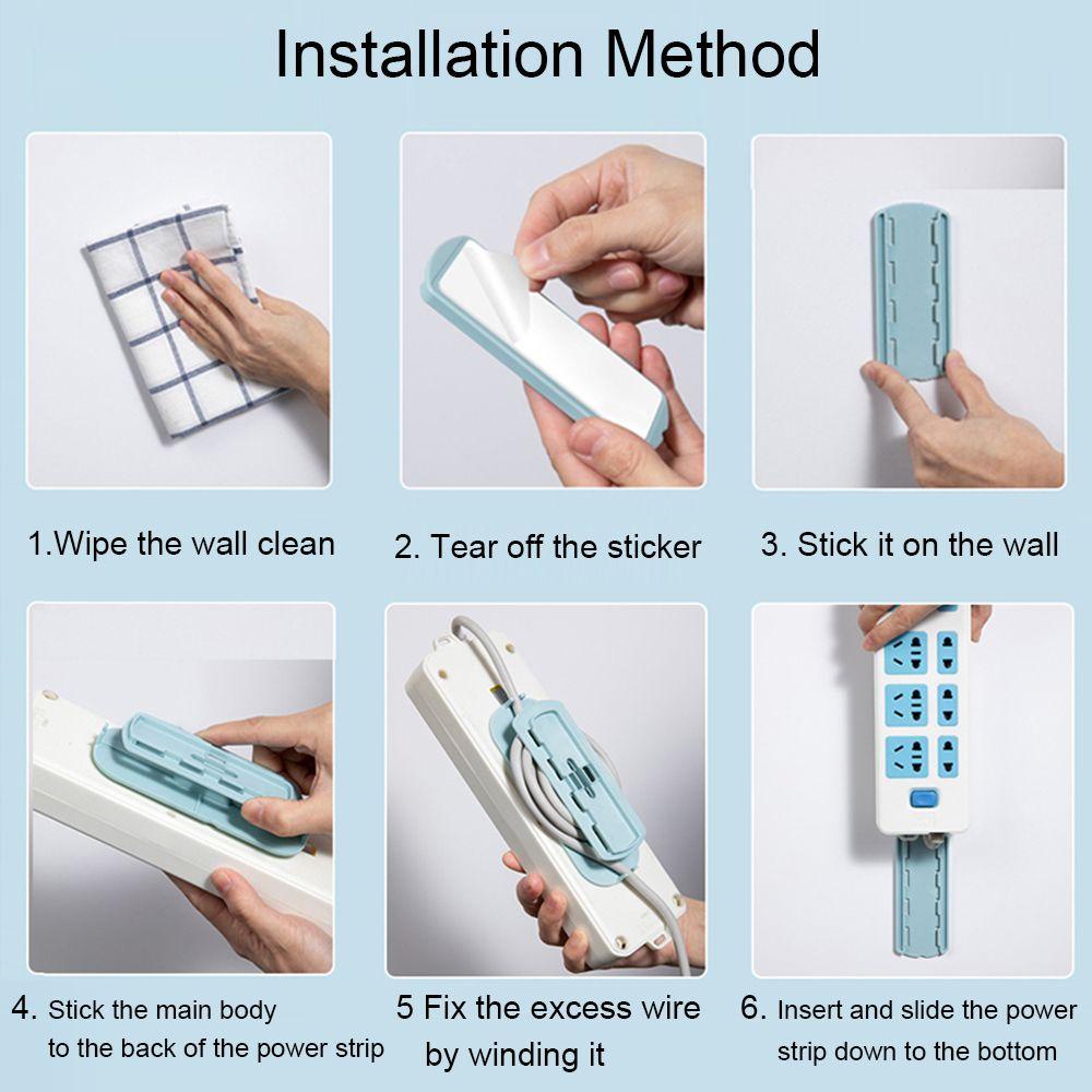 Giá Đỡ Cố Định Dây Cáp Điều Khiển Từ Xa Gắn Tường Tiện Dụng