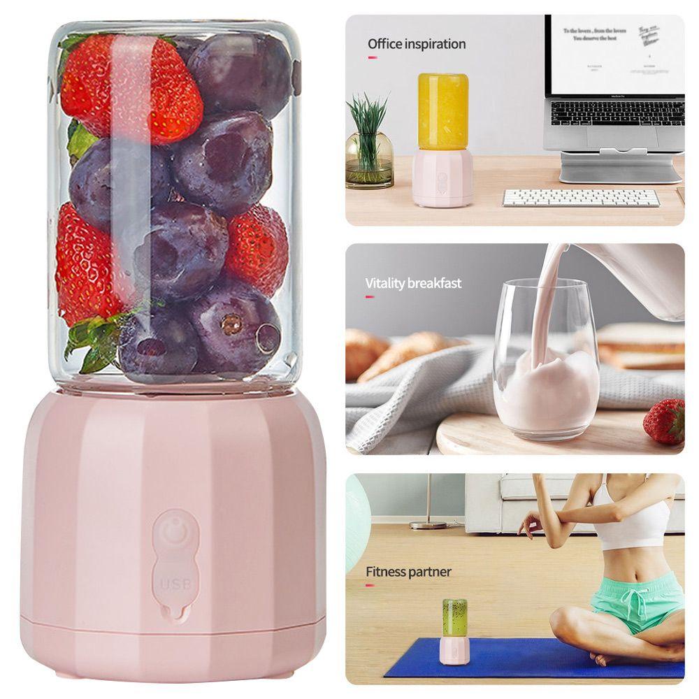 ZAIJIE24 Máy Xay Sinh Tố Mini Cầm Tay 6 Lưỡi Dao