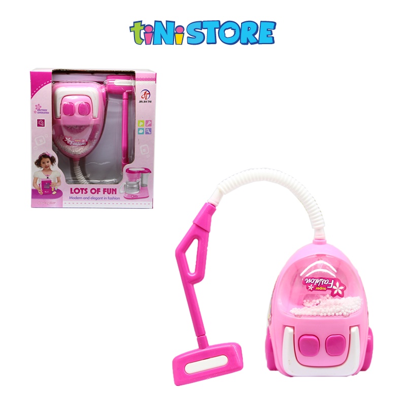 [Mã BMBAU50 giảm 7% đơn 99K] Đồ chơi tiNiToy máy hút bụi màu hồng Value Toys 2912