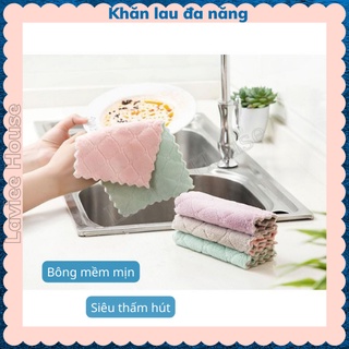 Khăn lau đa năng siêu thấm hút đa năng lau bếp, bát đĩa