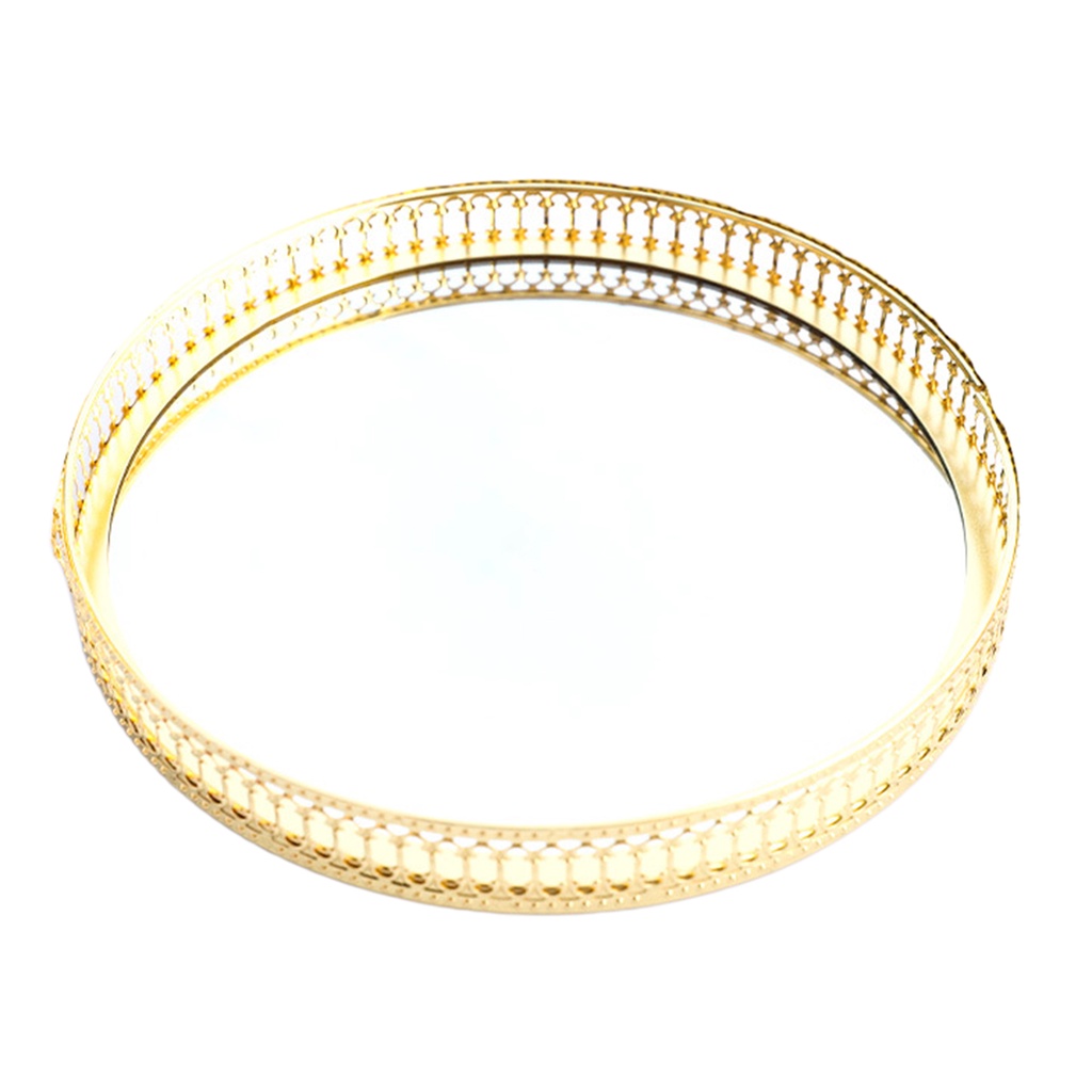 Khay Đựng Trang Sức / Khay Đựng Trang Sức / Trang Sức Mạ Vàng Có Gương Trang Điểm Cho Trang Sức / Trang Sức