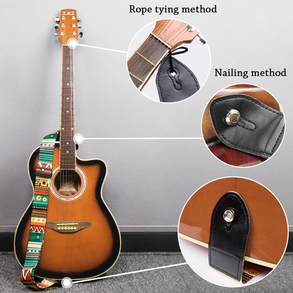 Dây Đeo Đàn Guitar Bằng Nylon Tùy Chỉnh Tiện Dụng