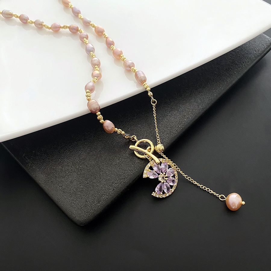 Vòng Tay Chuỗi Hạt Ngọc Trai Tự Nhiên Thời Trang Cho Nữ