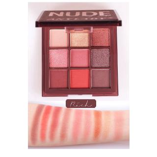 [COD√🌸]  Anylady NUDE 9-Color Eyeshadow Plate Red Wine Grapefruit Eyeshadow Palette