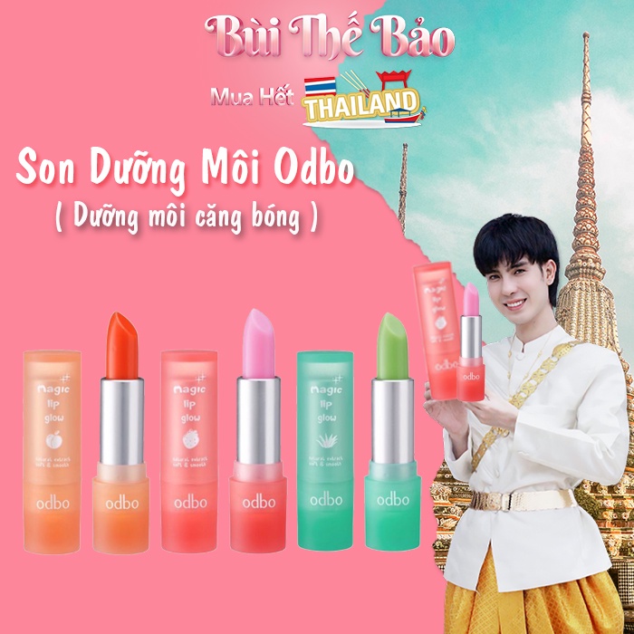 🇹🇭 Nội Địa Thái ‼️ Son Dưỡng Môi Odbo Magic Lip Glow