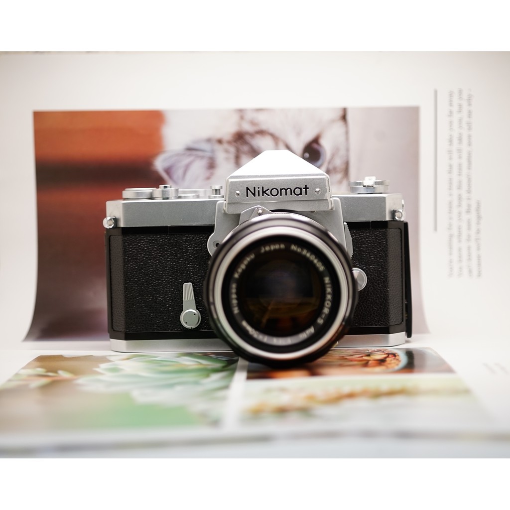 Máy ảnh film Nikon Nikomat FTN Silver