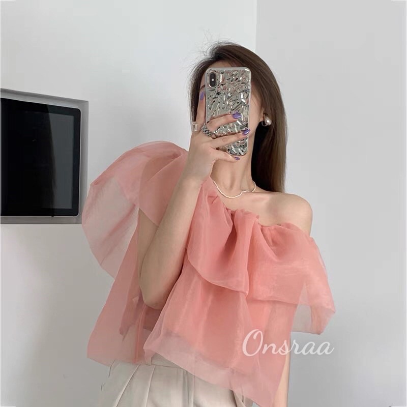 ❤ÁO HỞ VAI XINH NHƯ CÔNG CHÚA❤️