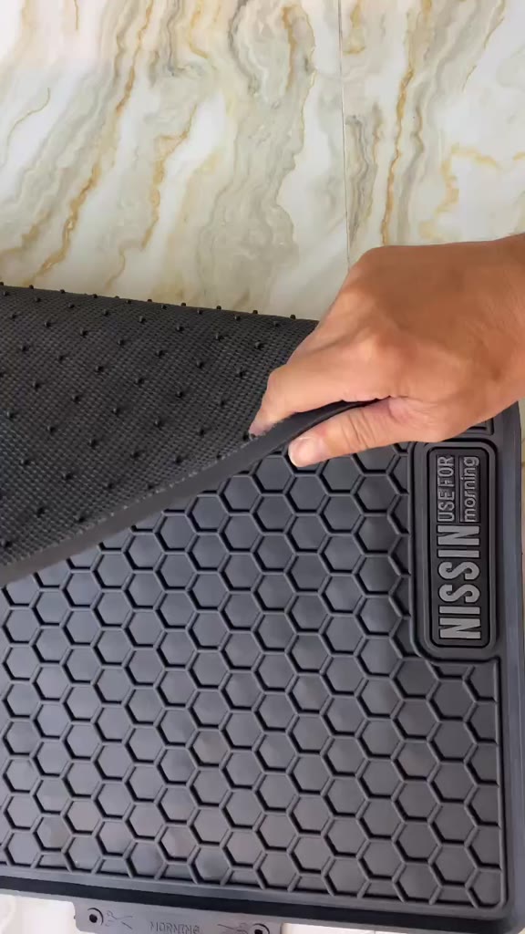 [ KIA MORNING ] Thảm Sàn, Thảm Lót Sàn Cao Su Nissin Đúc Vân Tổ Ong Chuẩn Form Xe Kia Morning | BigBuy360 - bigbuy360.vn