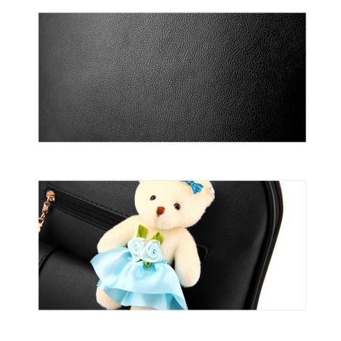 Balo móc khóa gấu mini