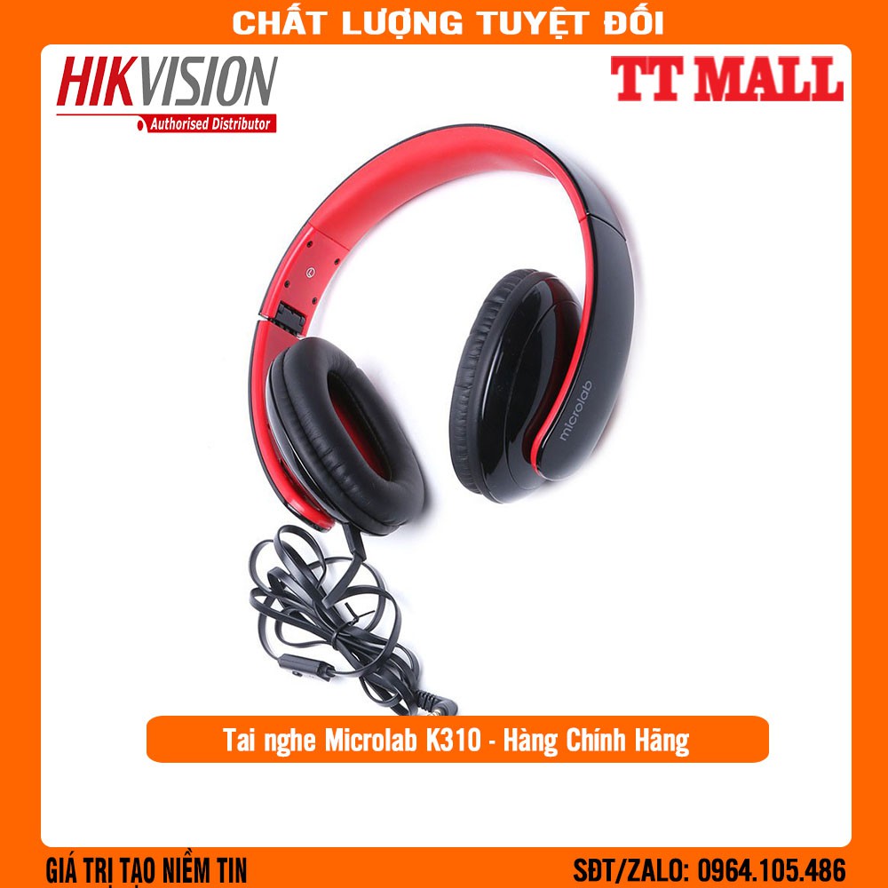 Tai nghe Microlab K310 - Hàng Chính Hãng