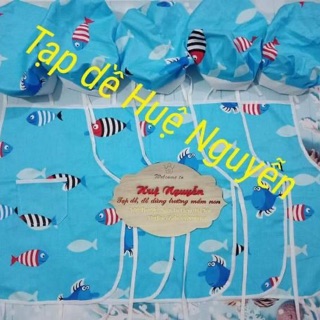 Tạp dề mầm non (k kèm mũ)