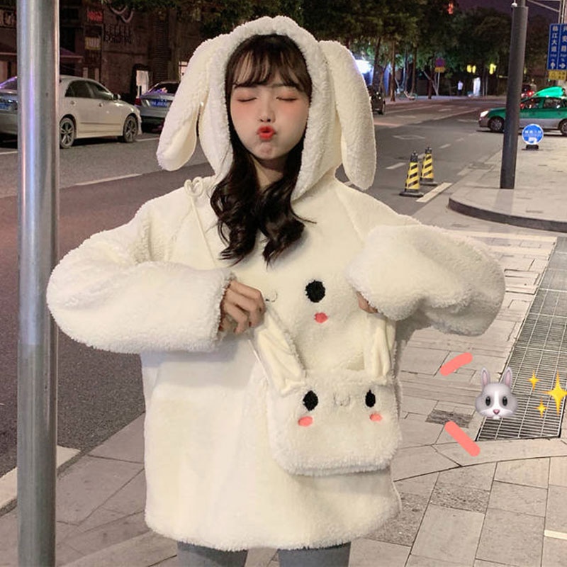 Áo Hoodie Dài Tay Phong Cách Hàn Quốc Trẻ Trung Dành Cho Nữ