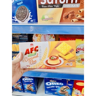 Bánh quy afc vị flan caramel mỏng giòn 127g
