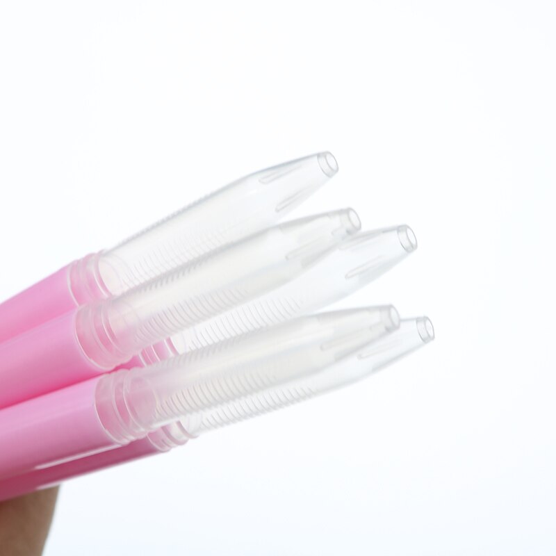 Set 10 vỏ bút gel họa tiết hoạt hình dễ thương dành cho học sinh màu xanh lá/ hồng