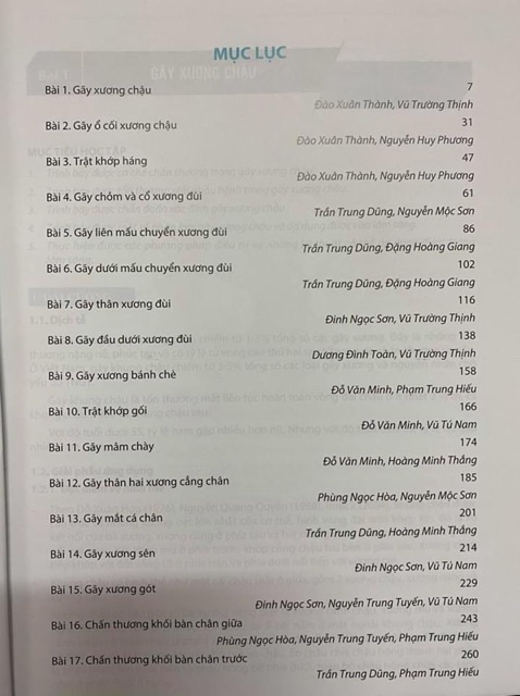 Sách - Chẩn đoán và điều trị gãy xương trật khớp chi dưới ( Giáo trình đào tạo sau đại học)