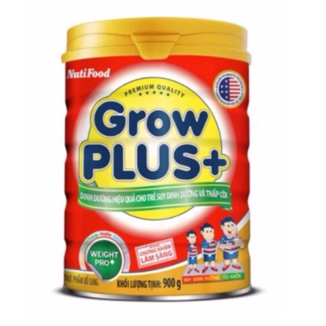 sữa grow plus đỏ 900g HSD 2021