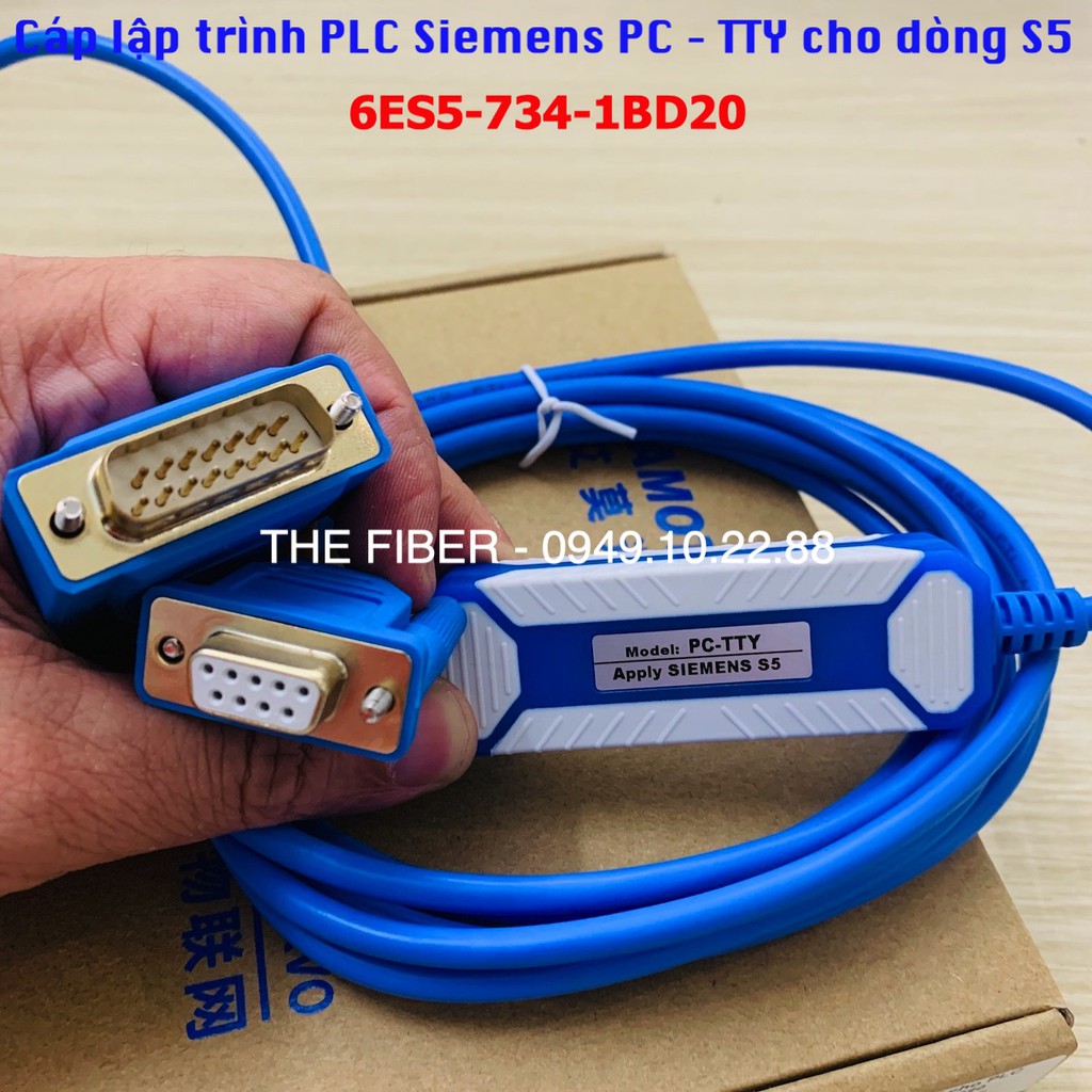 Cáp lập trình PLC PC-TTY cho PLC Siemens S5 6ES5734-1BD20