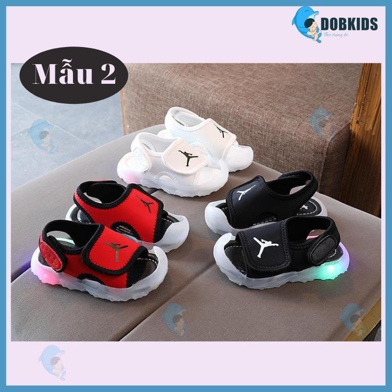 Giày sandal tập đi DOBKIDS chống trượt, chống vấp, dễ thương, đế mềm, siêu nhẹ  cho bé trai bé từ 0,1,2,3,4 tuổi