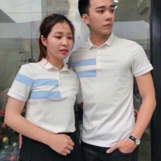 Áo Đôi Cổ Trụ Couple