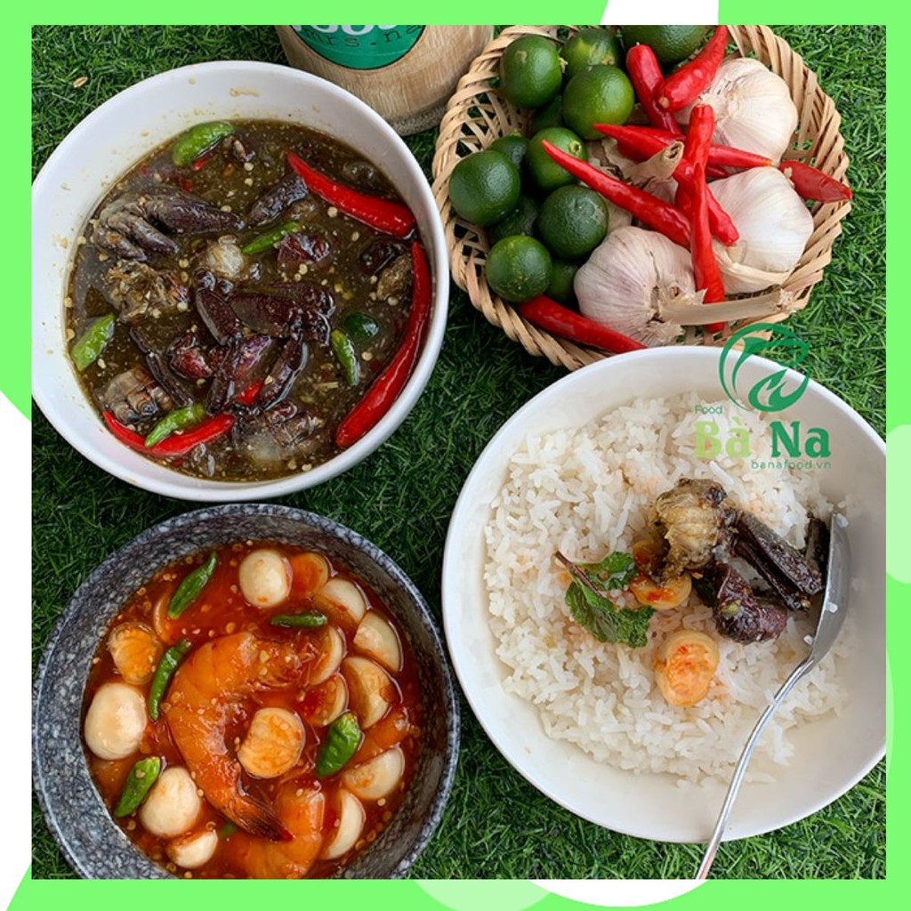 [Đặc sản Cà Mau] Ba khía trộn sẵn siêu thơm ngon &amp; bổ dưỡng hủ (700g)- Bà Na Food