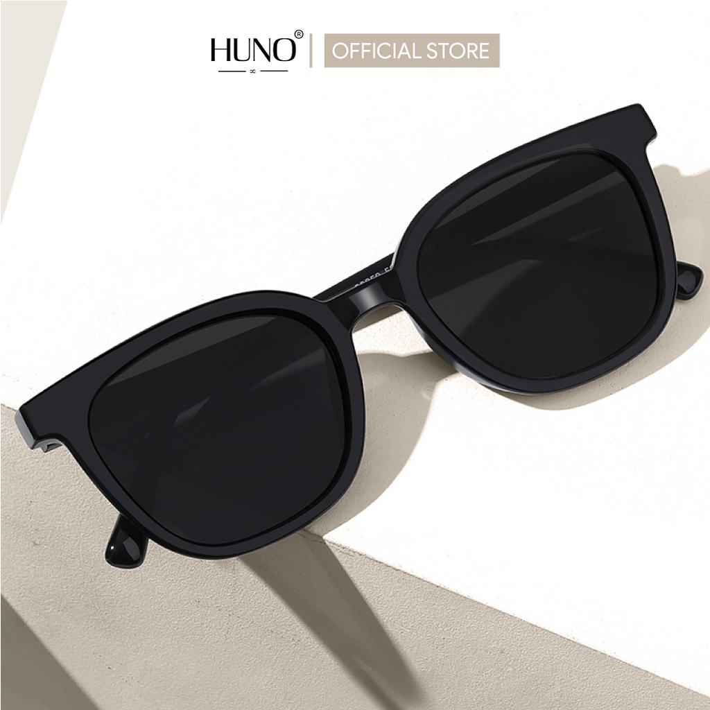 Kính râm Nam Nữ HUNO HOT 2023 với thiết kế đơn giản trẻ trung kết hợp với những gang màu siêu đẹp - K37