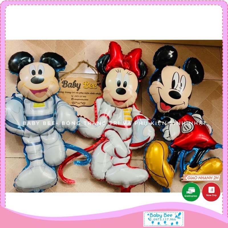 Bóng Chuột Mickey, Minie Size 70CM Trang Trí Sinh Nhật