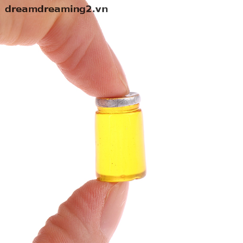 Bộ 2 Mô Hình Dâu Tây mini Tỉ Lệ 1: 12 Dùng Để Trang Trí Nhà Búp Bê