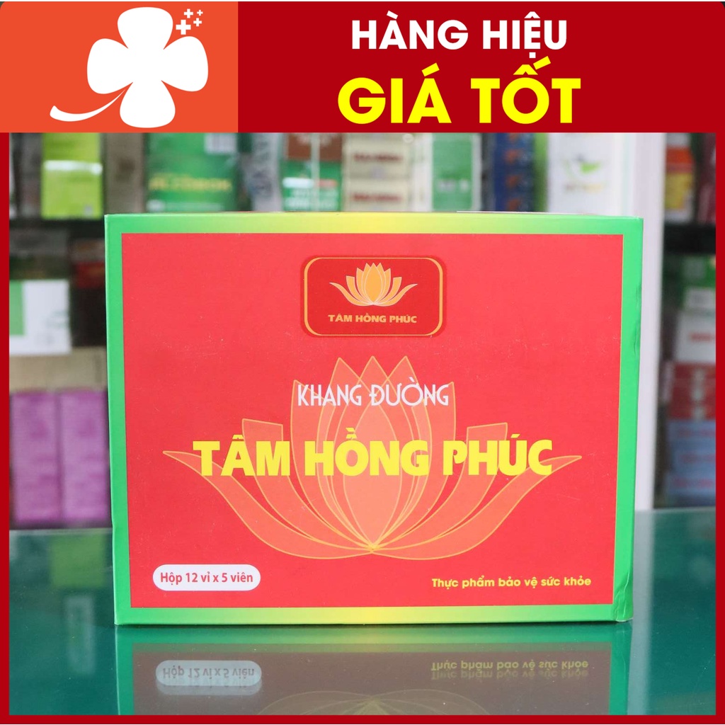 Khang đường tâm hồng phúc hỗ trợ điều trị: bệnh đái tháo đường, hạ đường huyết, giảm cholesterol, xơ vữa động mạch