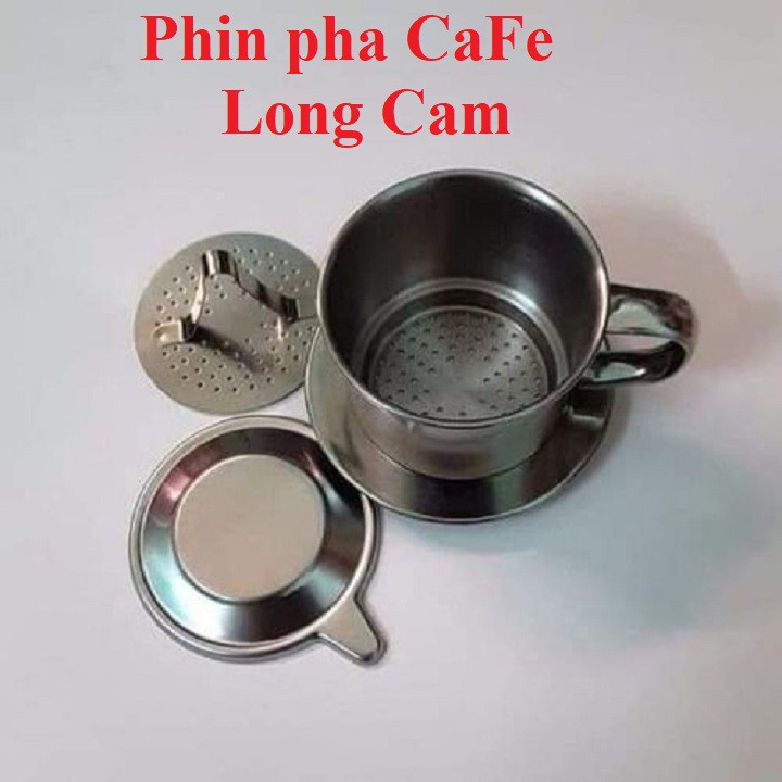 Hàng mới tốt - Phin pha cafe Inox Long Cam sử dụng dễ dàng, cực kì tiện lợi