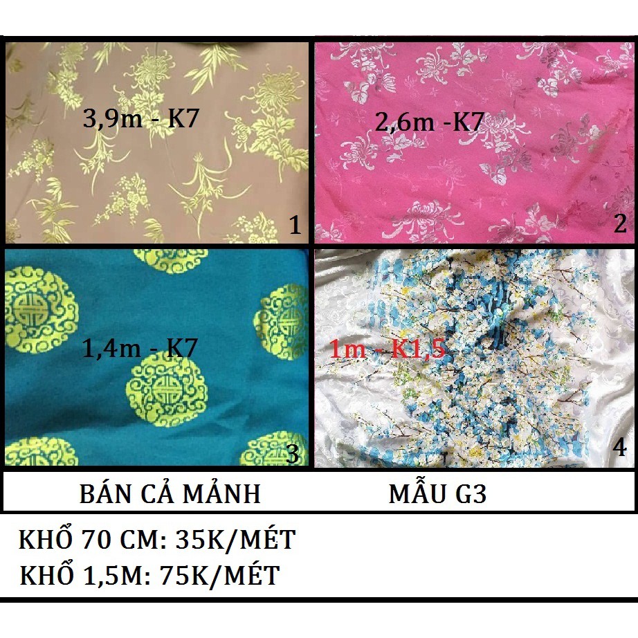 VẢI GẤM