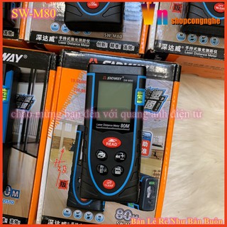 Thước đo laser 80m - SNDWAY SW-M80