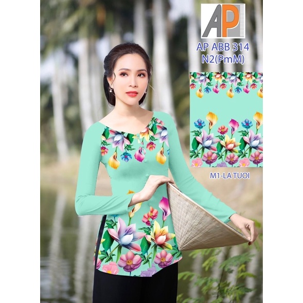 bộ bà ba in 4D (40-72kg)-bộ áo kèm quần