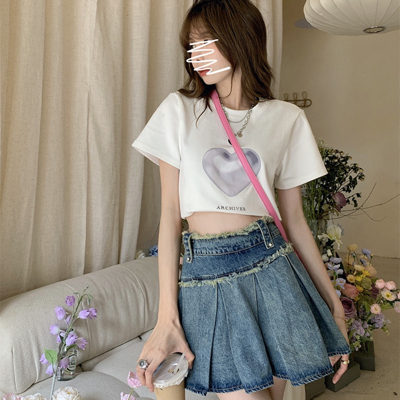 Chân Váy Denim Thiết Kế Hợp Thời Trang Cho Nữ