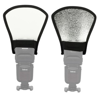 Tản sáng đèn Flash 2 mặt bạc và trắng đục