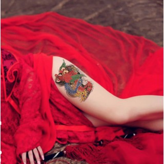 Combo 3 tấm phượng và rắn 15x22cm- mua 1 tặng 1 mini tattoo