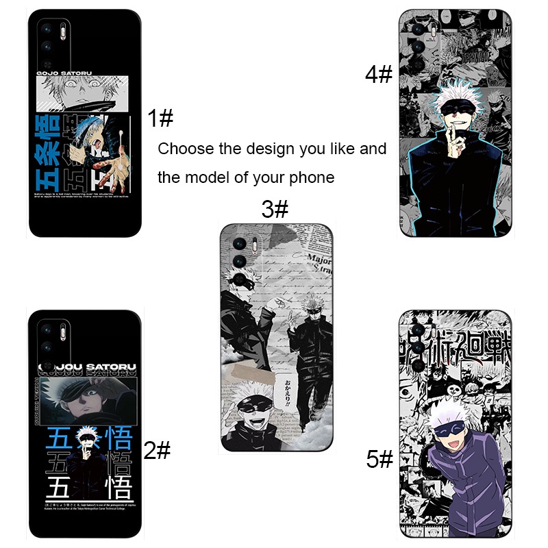Ốp Điện Thoại Dẻo In Hình Anime Jujutsu Kaisen Gojo Satoru Cho Samsung Galaxy S22 Plus Note 20 Ultra 10 9 8 Plus Lite WR100 Mới
