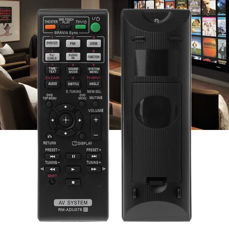 Điều Khiển Từ Xa Thay Thế Cho Hệ Thống RM-ADU078 / Sony DVD / AV