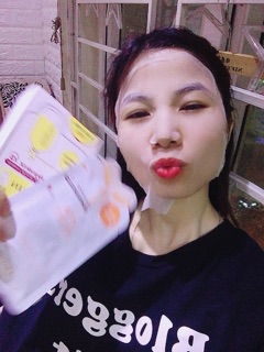 mặt nạ collagen chính hãng Hàn Quốc bao check code