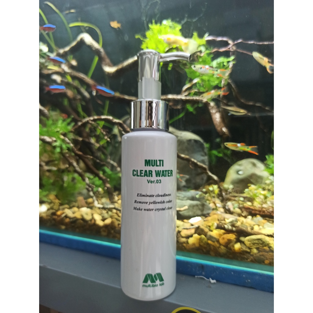 Multibio- clear Water- multi Detox-Vi Sinh-Làm Trong Nước Nhanh-Khử Độc-Phân Huỷ Cặn Bã Cho Bể Cá Cảnh,Thuỷ Sinh-shopleo