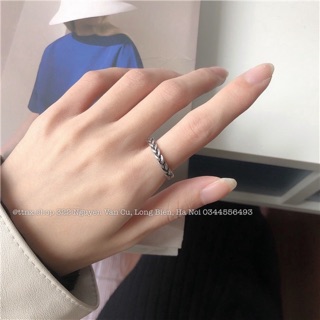 Nhẫn retro mạ bạc 925