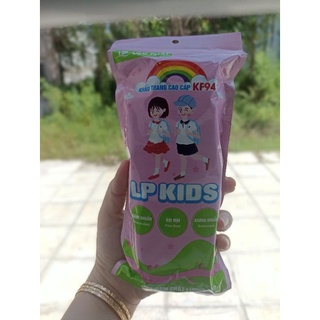 Combo 5 túi khẩu trang kf94 cho bé