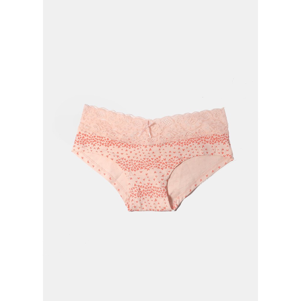 QUẦN CHIP SHOP MISS A Lace Trim Hearts Panty