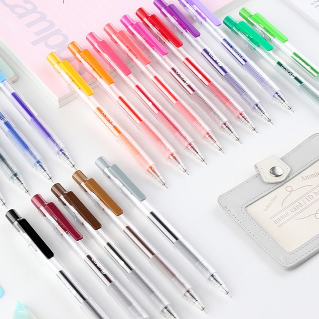 Bút gel Kaco Turbo mực nhiều màu ngòi 0.5mm