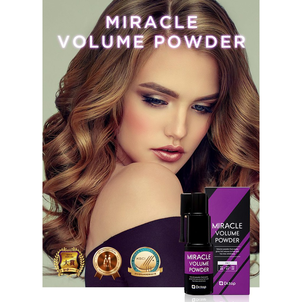 BỘT LÀM PHỒNG TÓC DR.TOP MIRACLE VOLUME POWDER 3.5G