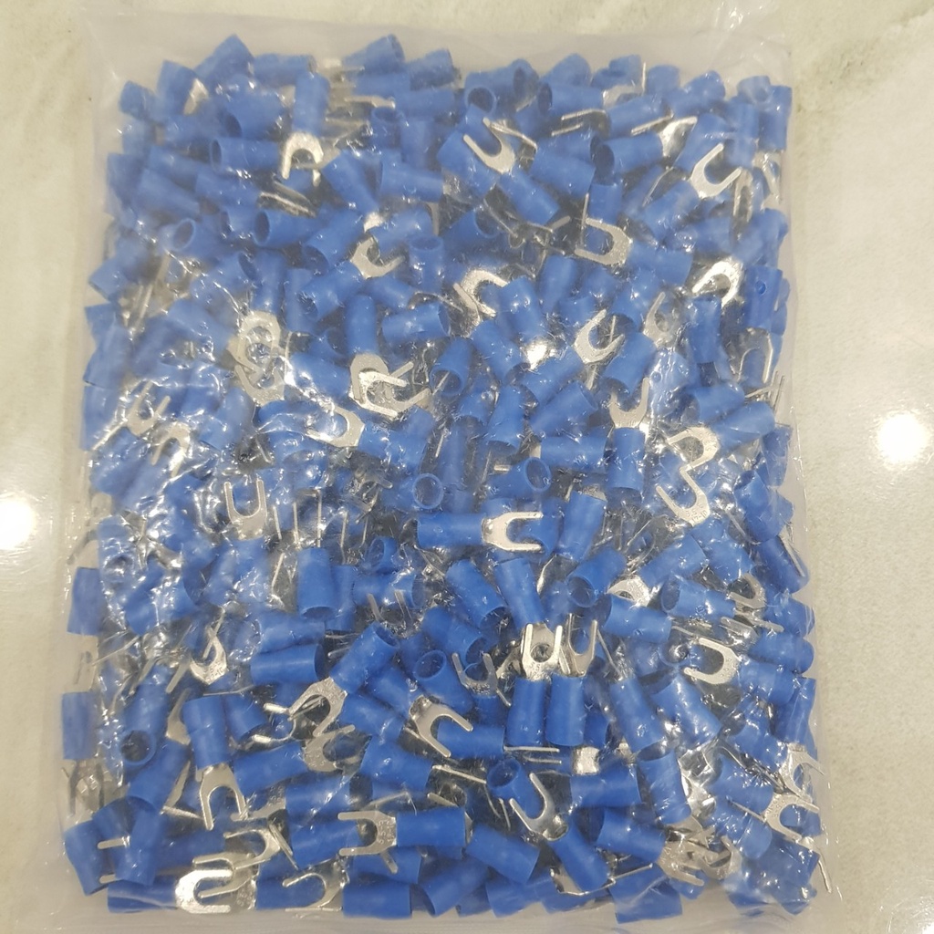 500 Đầu cos chữ Y SV5.5-5, cốt chẻ 5.5-5, đầu cos dây điện, y5.5-5