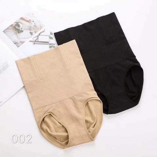 Quần Lót Gen Bụng Cạp Cao Viền Ren, Quần Nịt Bụng Cotton Có Thanh Chống Cuộn Thoải Mái Vận Động