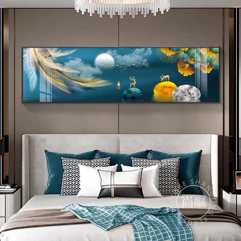 Tranh Treo Tường Phòng Ngủ Tráng Gương Cao Cấp / Tranh Phòng Ngủ Khách Sạn/ Nhà Nghỉ