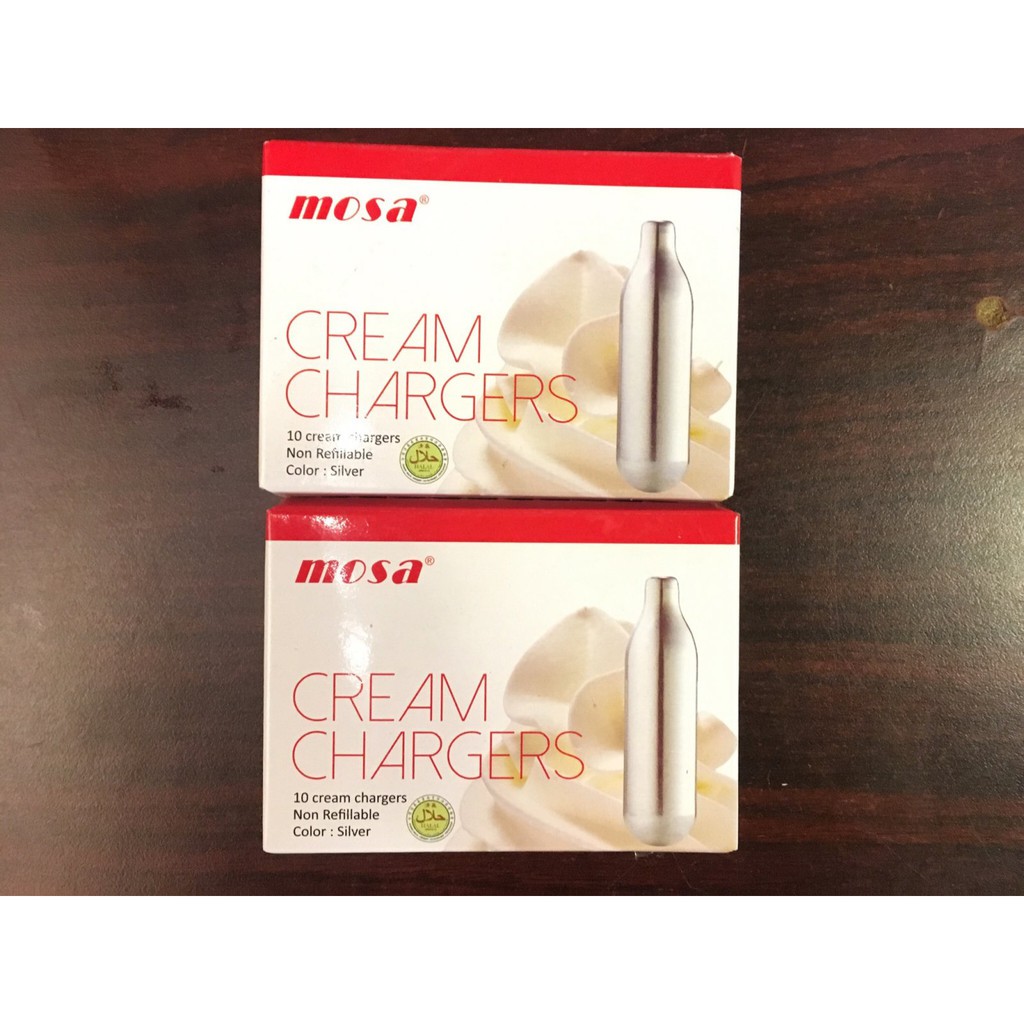 Gas Bình Xịt Kem Mosa – Cream chargers